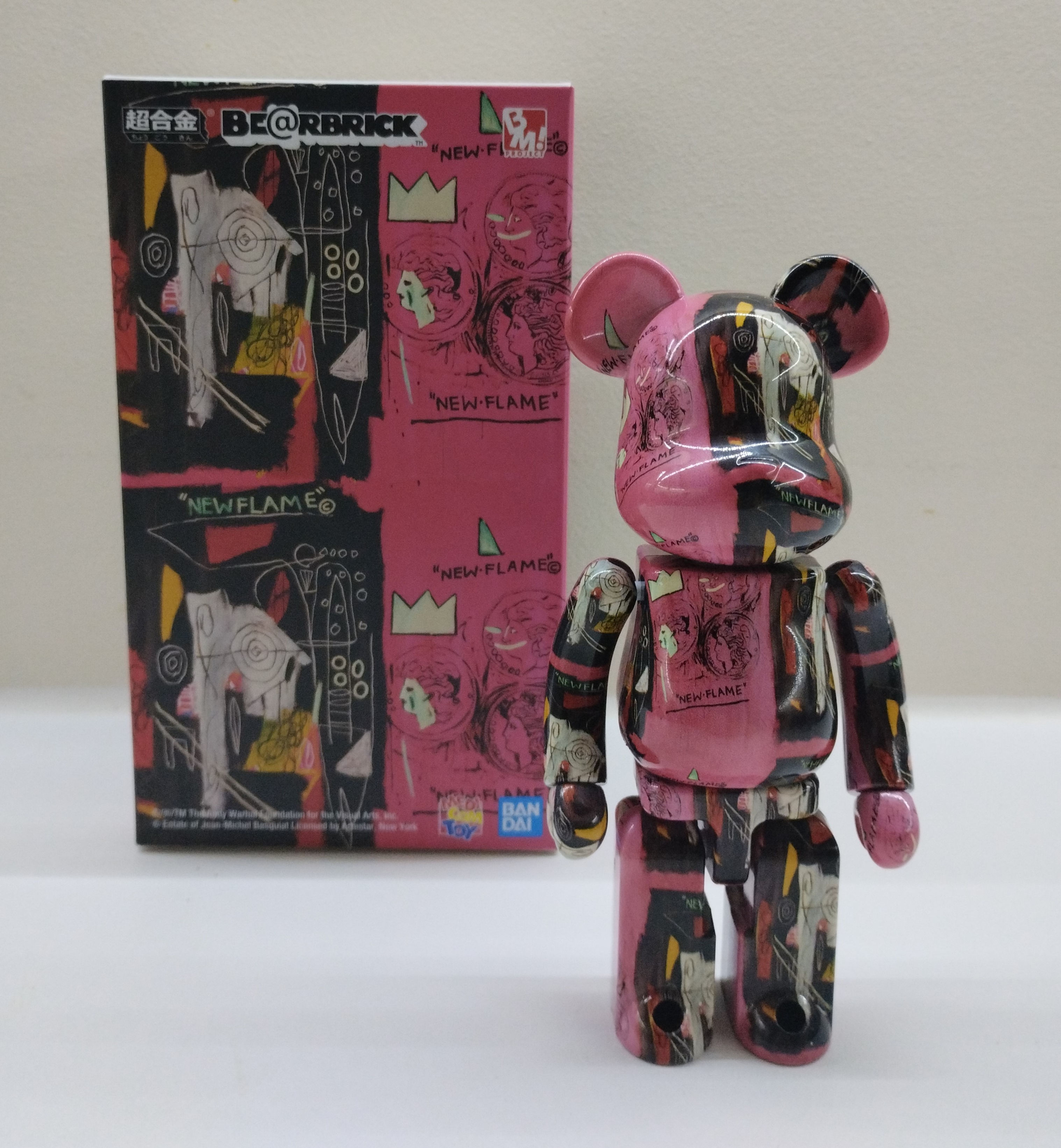 Chogokin BE@RBRICK Andy Warhol × Jean-Michel Basquiat