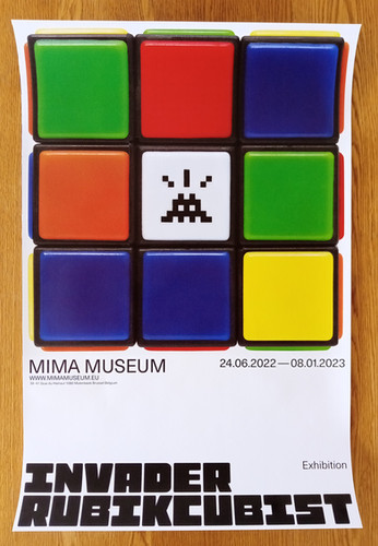 Invader Rubikcubist - 