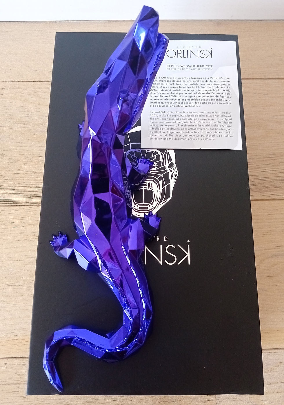 Миниатюра: Croco Spirit (Purple Edition) Richard Orlinski