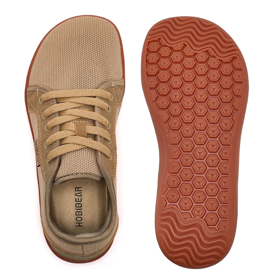 Thumbnail: Hobibear Wide Toe Box Barefoot Shoes | Casual Minimalist Shoes