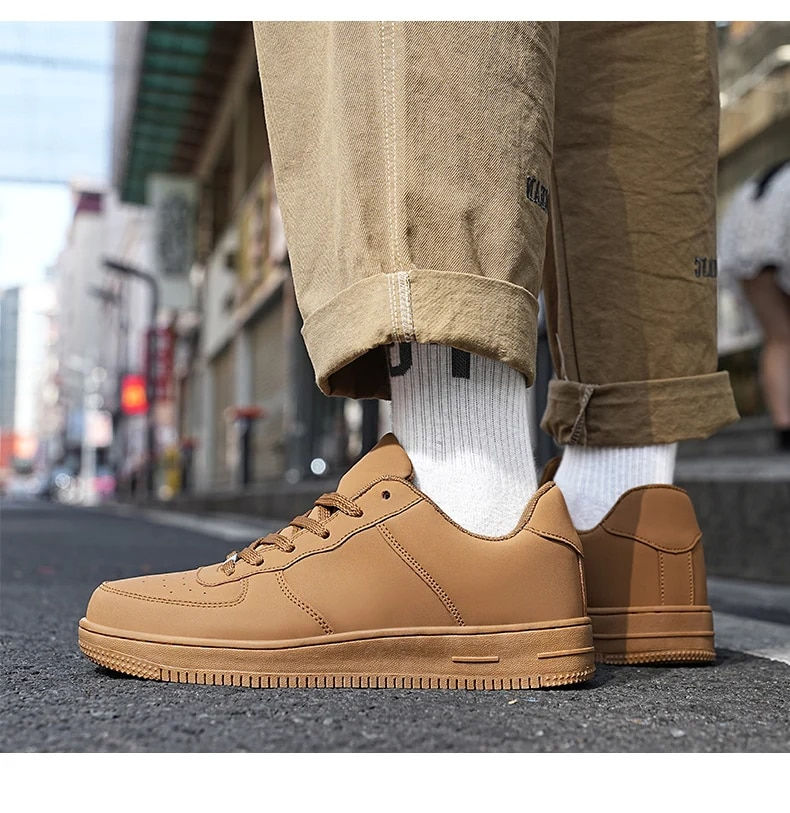Thumbnail: WB Brown Retro Trainers| Sneakers