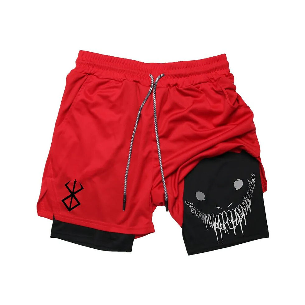 Thumbnail: Berserk 2 in 1 Compression Shorts