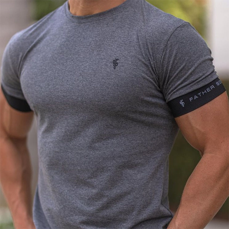 Thumbnail: Gym T-Shirt |Men Short Sleeve T-shirt 