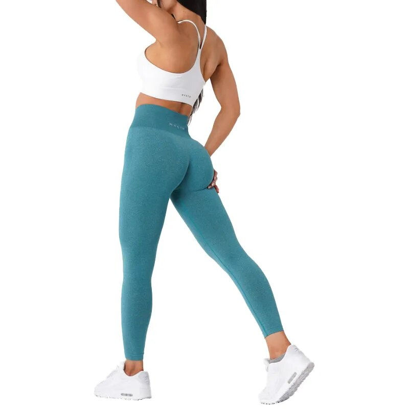 Thumbnail: NVGTN Hip-lifting Seamless Leggings | best scrunch butt leggings
