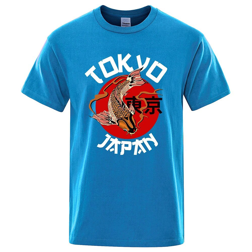 Thumbnail: AIS Tokyo Vintage T-Shirt Tokyo Koi Fish