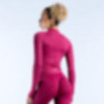 DFYNE Berry Dynamic Zippy Sports Sweatshirt