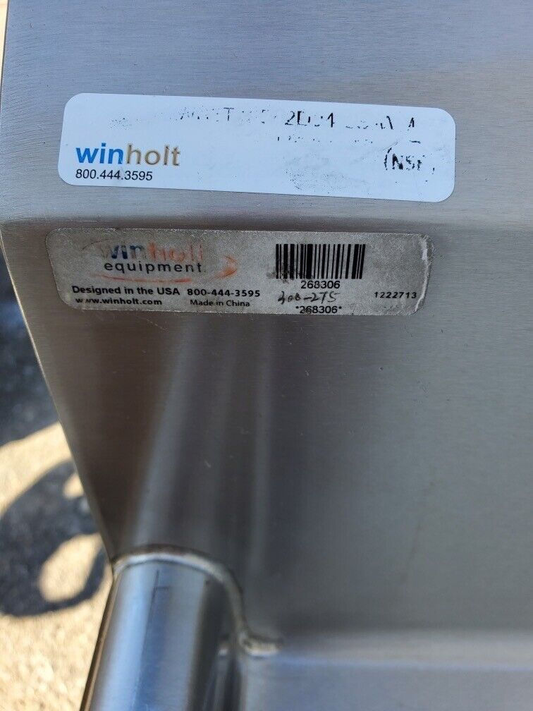 Thumbnail: 167-0135 Winholt 10' 3 Comp Sink w/ 2 DRBD & 2 Shelves
