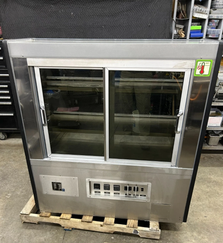 Thumbnail: 167-0576 Custom Deli Inc. DILW4SS Hot Food Display Case