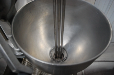 Thumbnail: SOLD 142-0031 Belshaw 718LCG-NG Natural Gas Open Kettle Donut Fryer w B Dropper