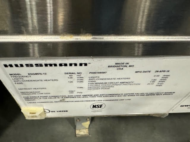 Thumbnail: 12-0006 Hussmann ESGMVS 24 Feet Meat Cases