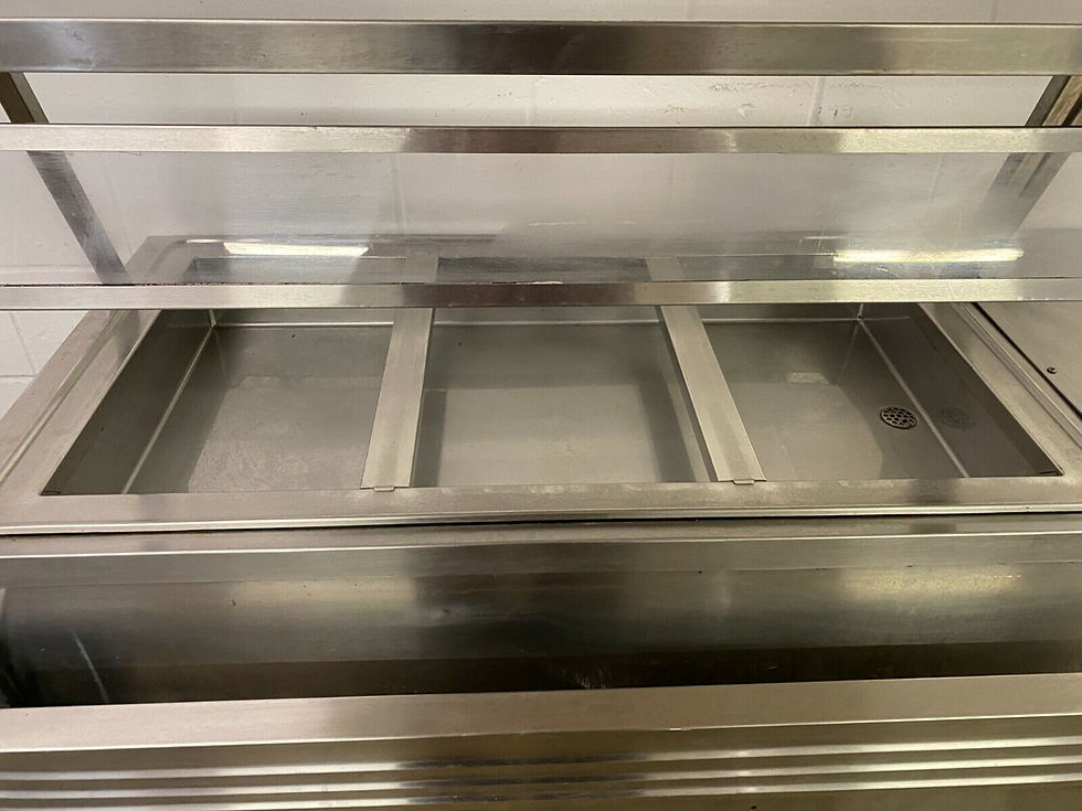 Thumbnail: 152-0381 Atlas Self Contained Cold Food Salad Bar Buffet