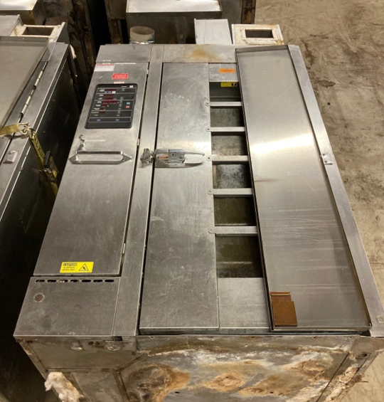 142-1074 Hobart HBA1G Natural Gas Single Rack Roll In Convection