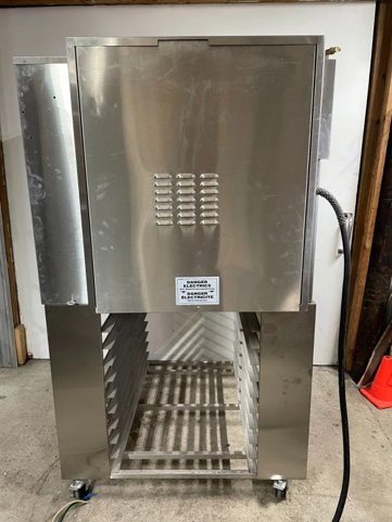 Thumbnail: SOLD 182-0186 Doyon CA6X Series Commercial Convection Oven on Stand