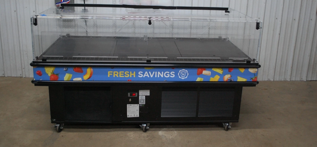 142-1302 JSI 73 Inch Open Deli Island Display Cooler-2025