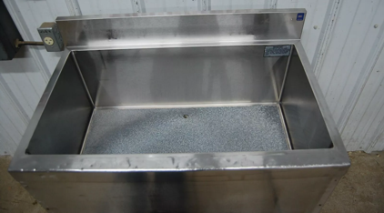 Thumbnail: 142-1244 Perlick 30 Inch Underbar Ice Well Bin w 8 Circuit Cold Plate