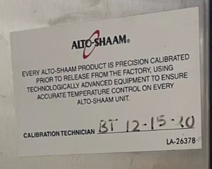 Thumbnail: 185-0152 Alto-Shaam Electric Countertop 6 Pan Half Size Combi Oven