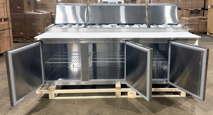 Thumbnail: 171-0640 93” Self Contained Pizza Prep Cooler