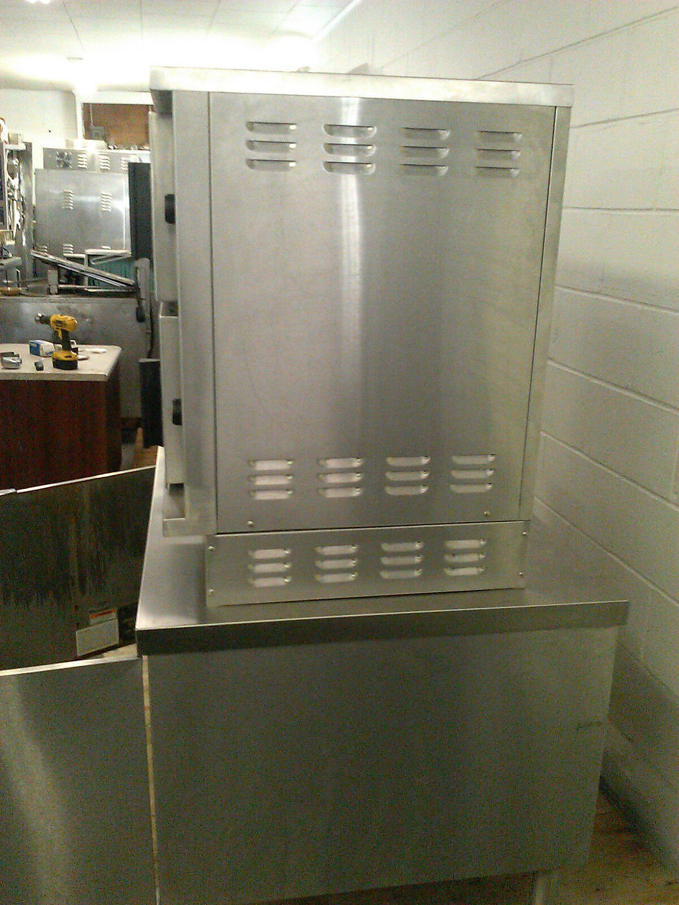 Thumbnail: 152-0396 Vulcan Combo Double Convection Broiler Steamer Sink Kettle