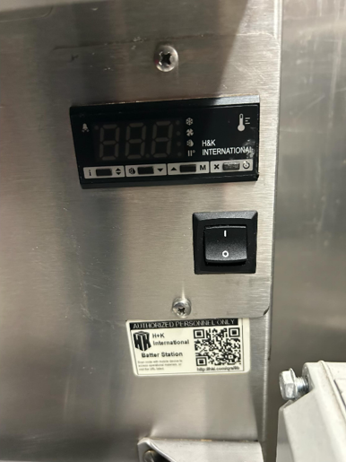 Thumbnail: 7-0041 H and K International Refrigerated Chicken Batter Station