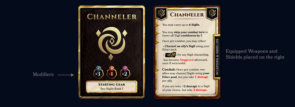 Professions double sides