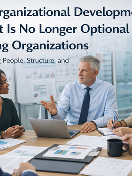 Why an Organizational Development Consultant Is No Longer Optional for Growing Organizations