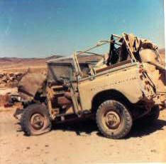 My Dad's Jeep in Aden 1964