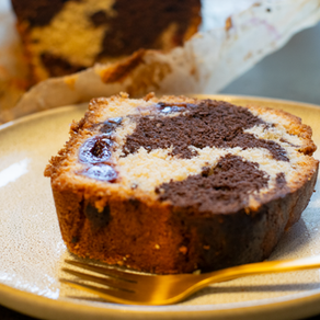 Marble Cake with Cherries