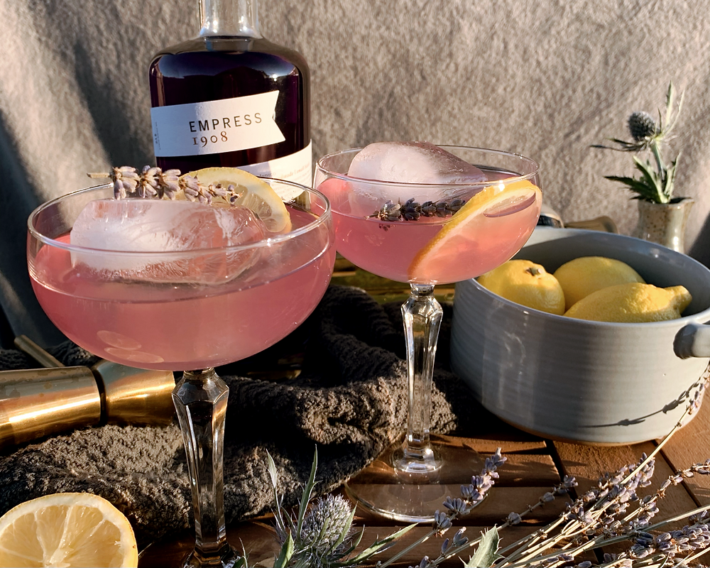 Empress Gin and Elderflower Cocktail
