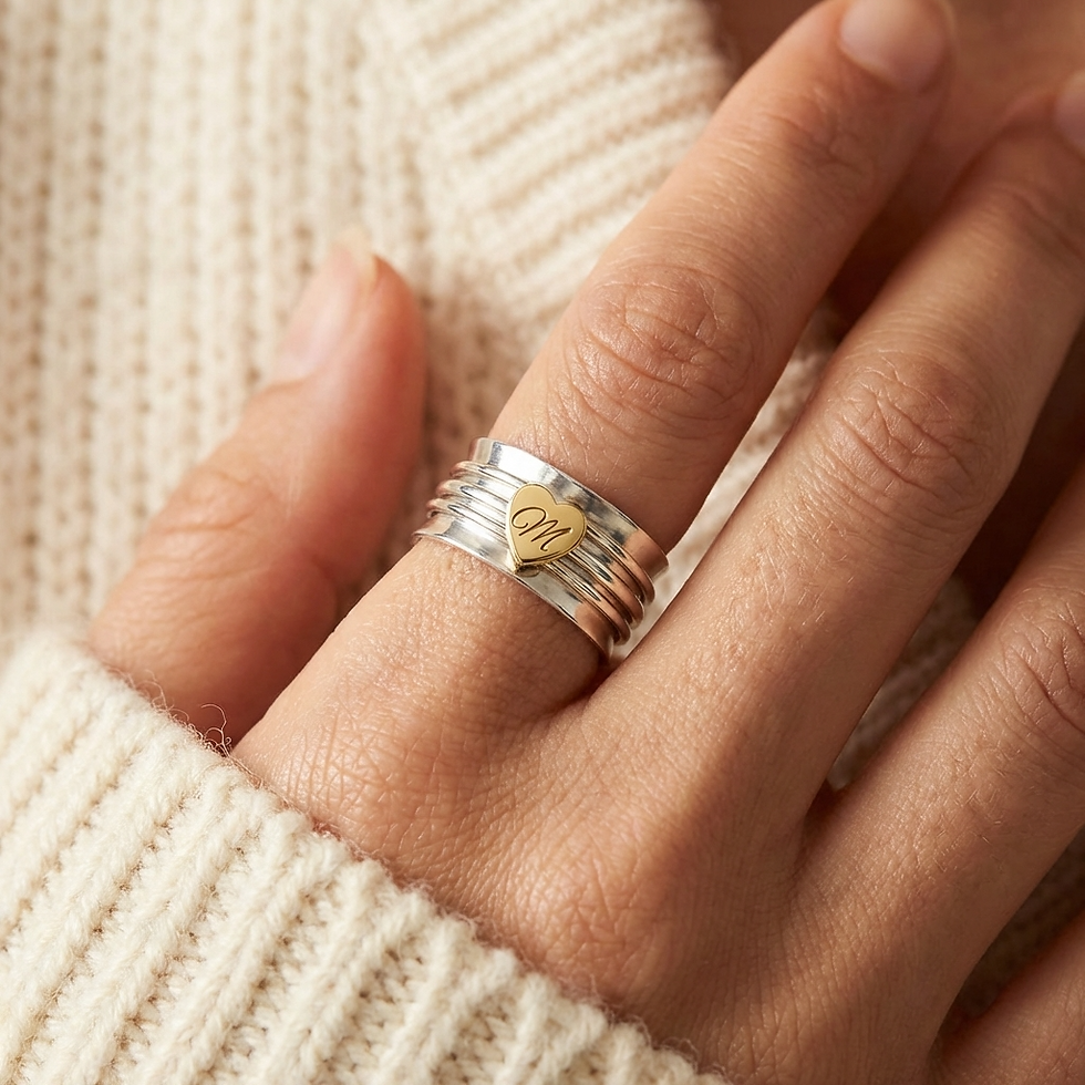 Miniature : Bague Love Or "Personnalisable"