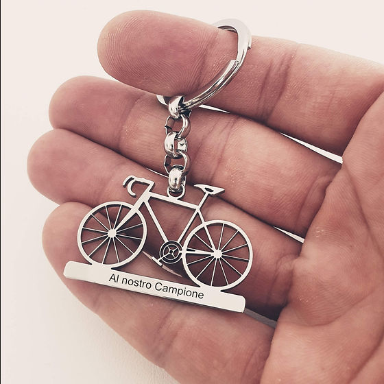 DALANE Stainless Steel Bicycle Keychain | Cute Bike Charm Jewelry For Women, Girls - Gift Key Ring