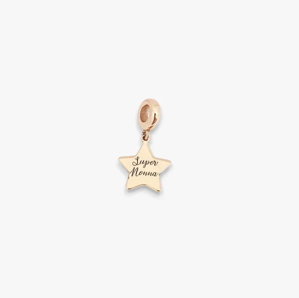 "Customizable" Pendant Star Charm