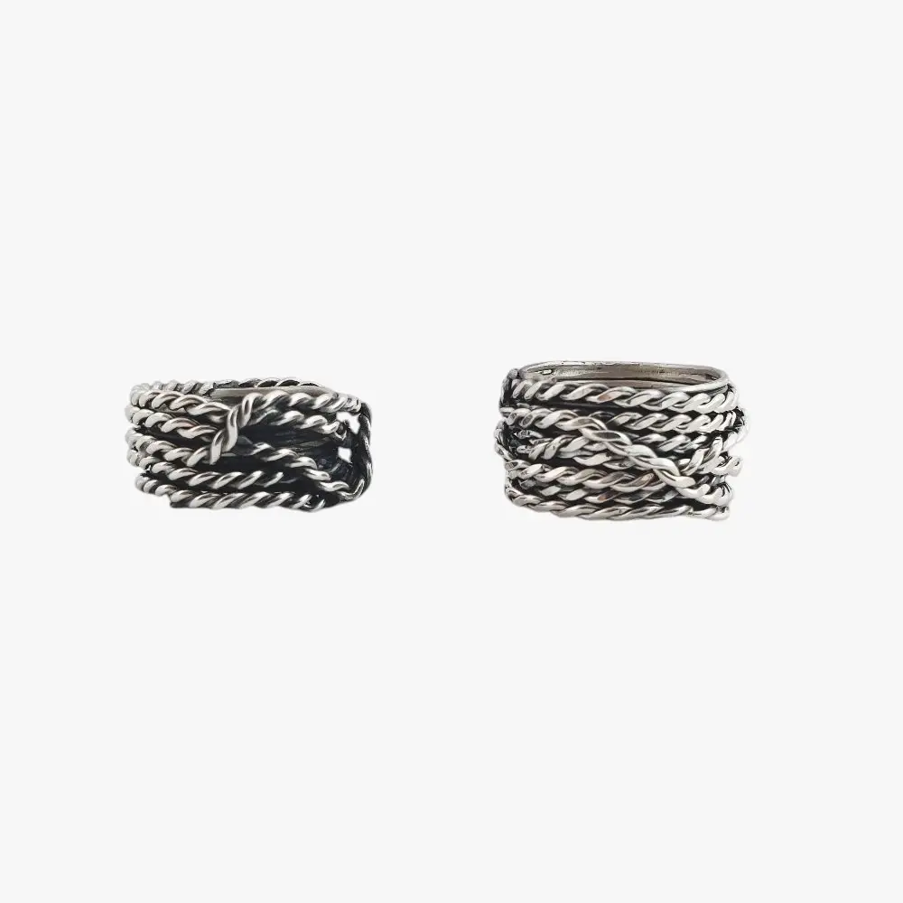 Anello Intreccio della Vita da 9 o 13 Fili