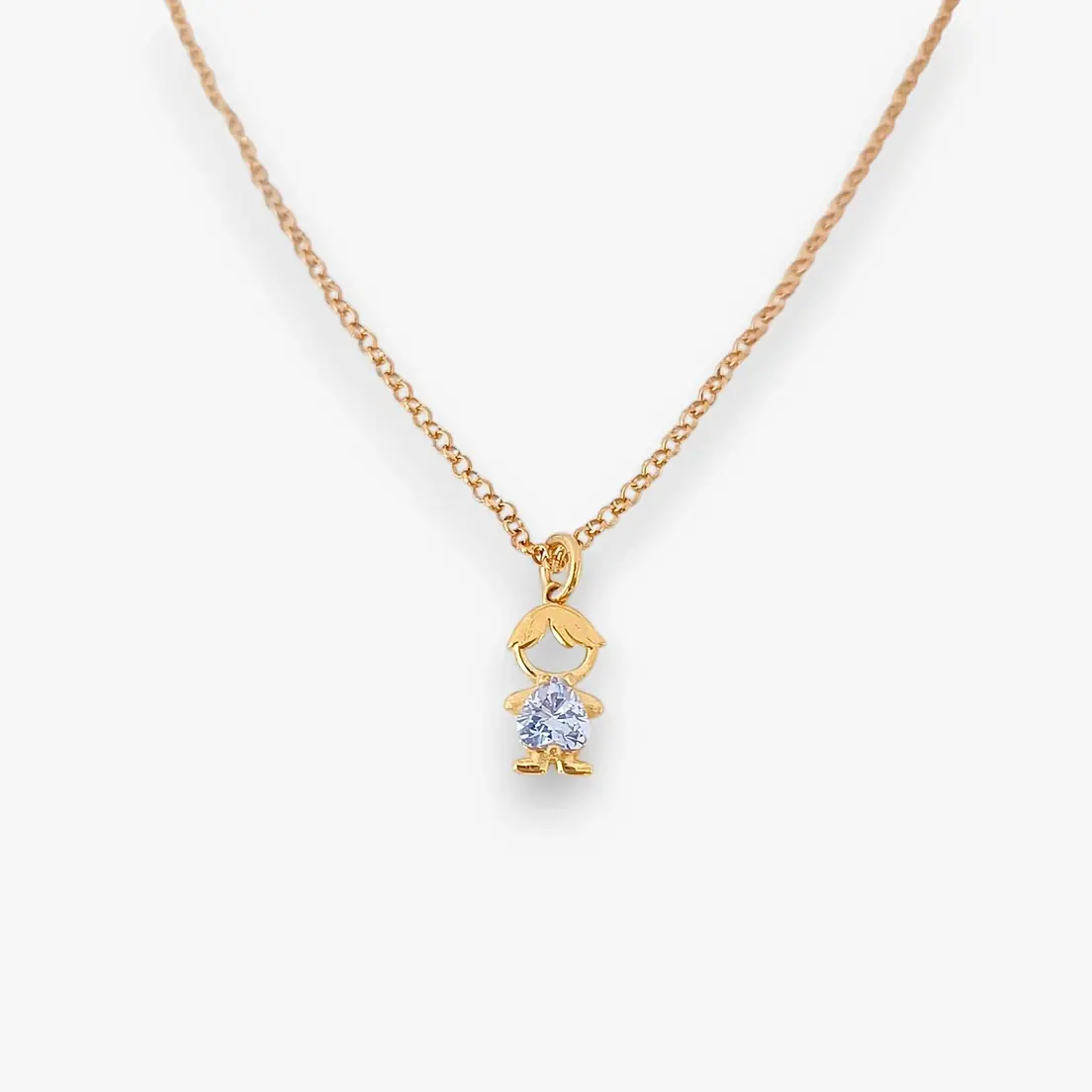 Collana Bambini del Cuore Personalizzabile in Argento 925