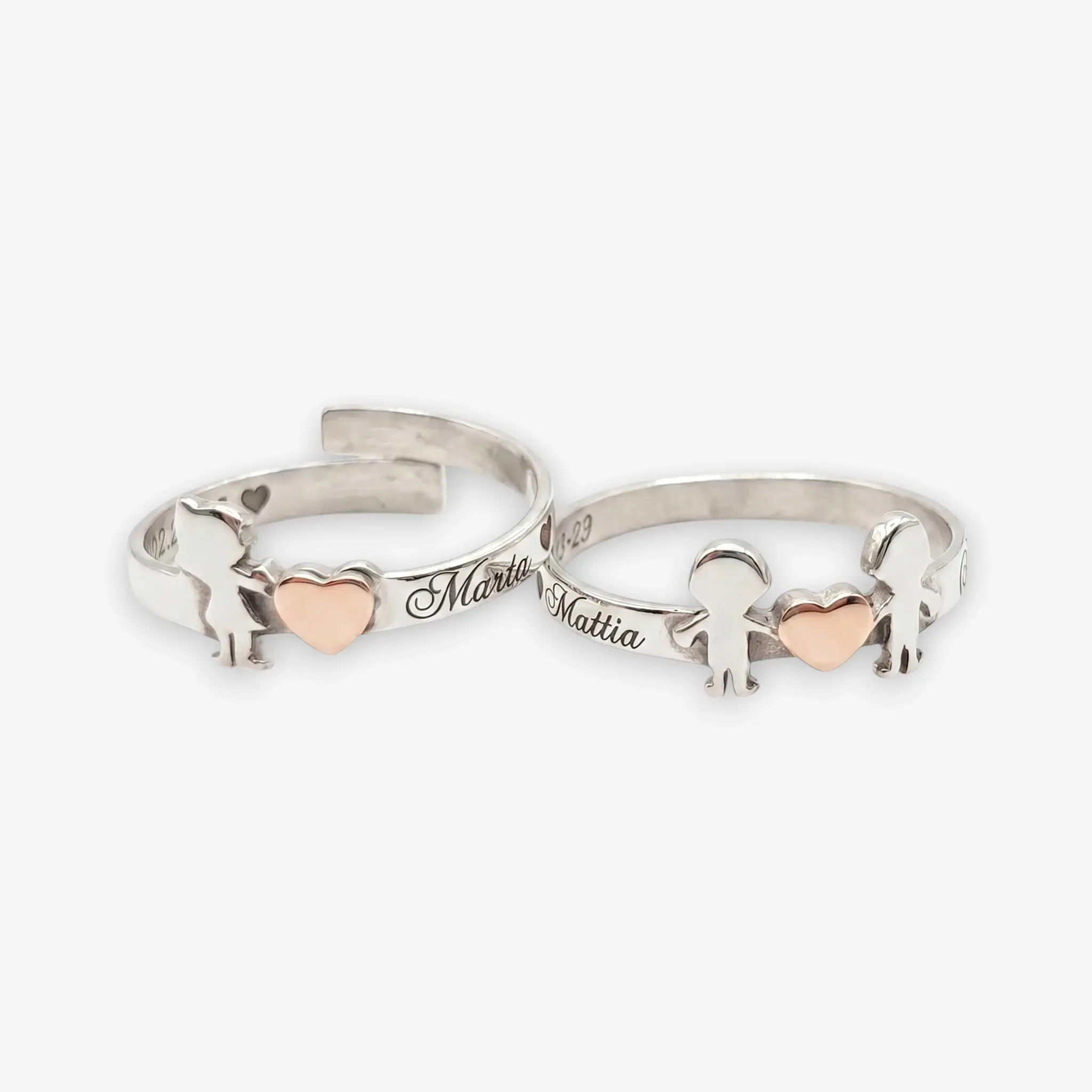 Bague My Pupetti Argent 925 ou Or "Personnalisable"