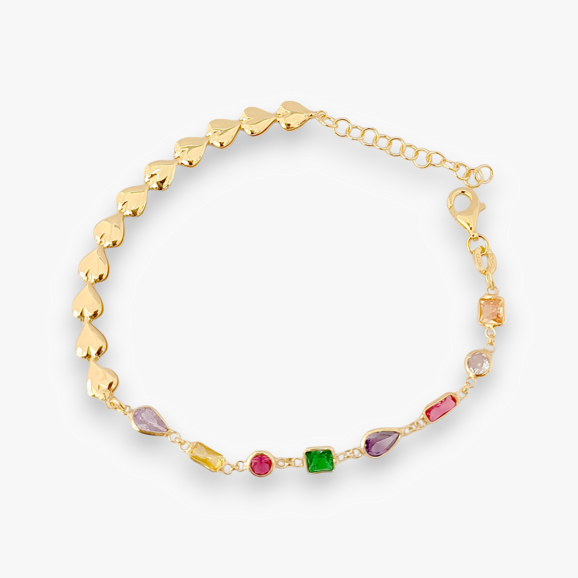 Elizabeth Hearts Sparkle Bracelet