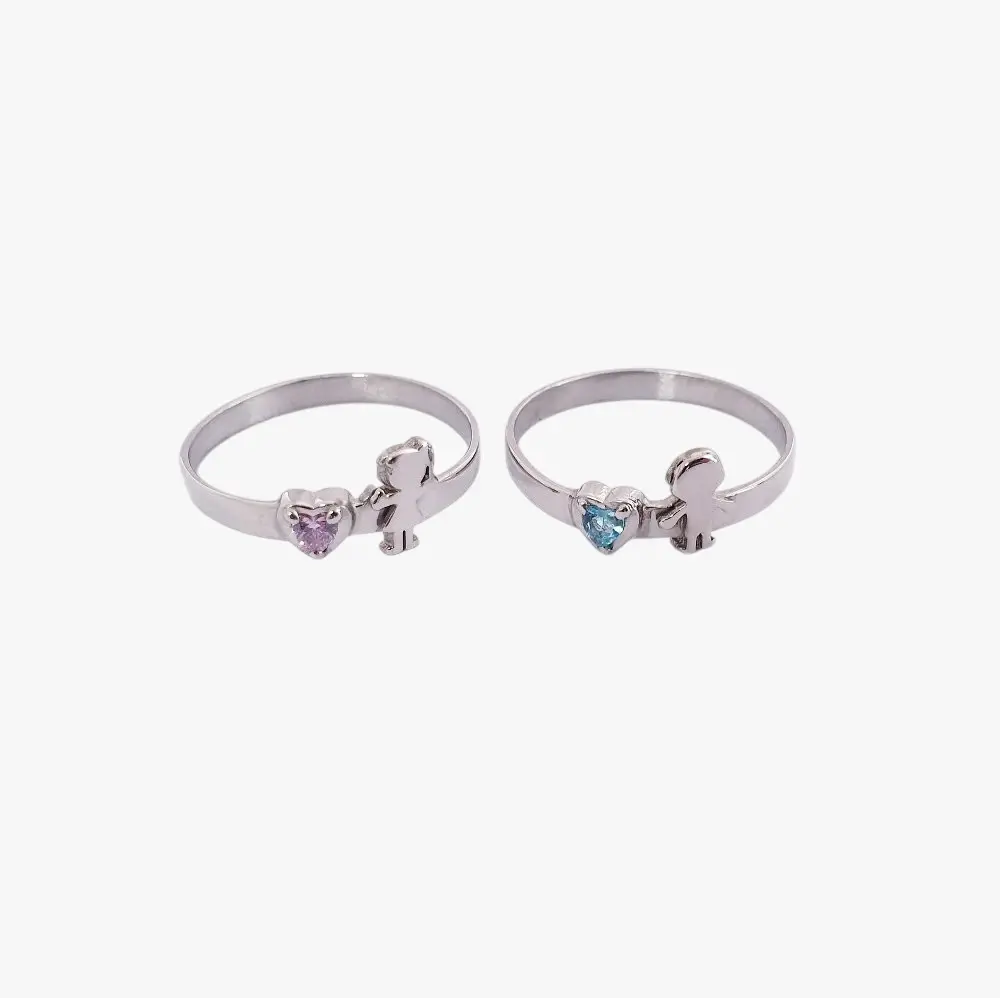 Anello Cuoricini di Mamma
