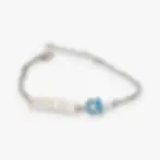 Miniatura: Bracciale Nascita-Battesimo per Donna o Bambina/o con Incisione in Argento 925