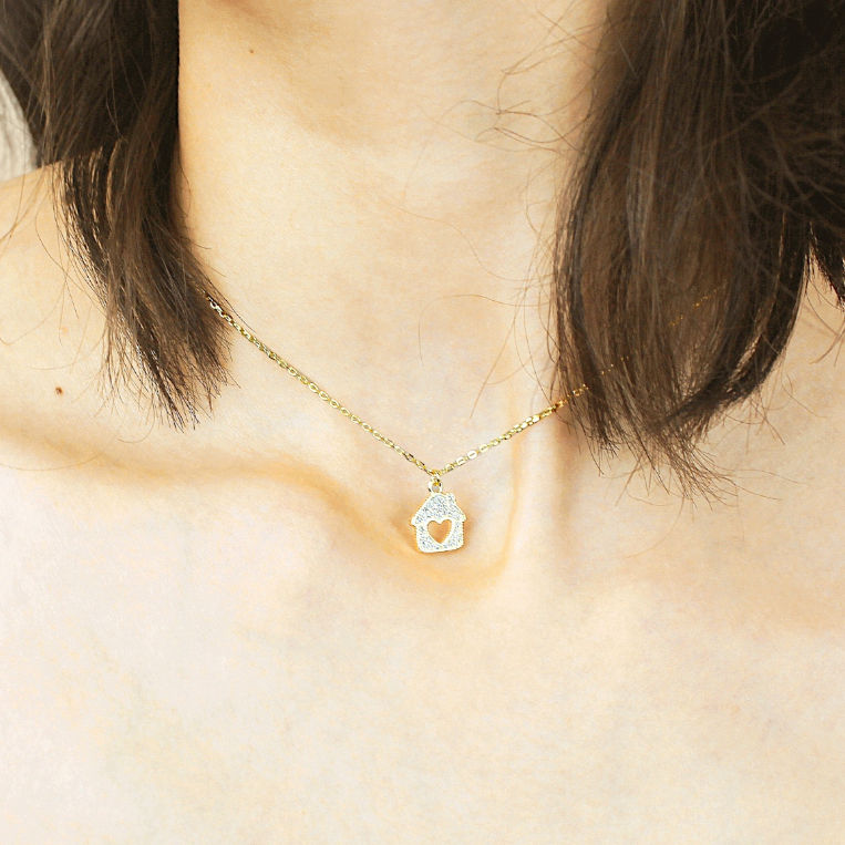 Collana Casetta Sparkle