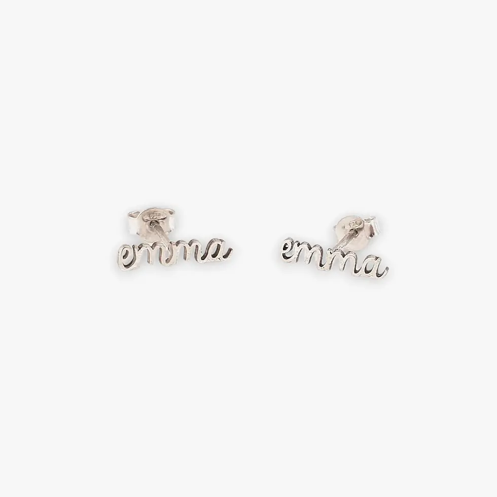Miniatura: Orecchini Nome Personalizzabili in Argento 925