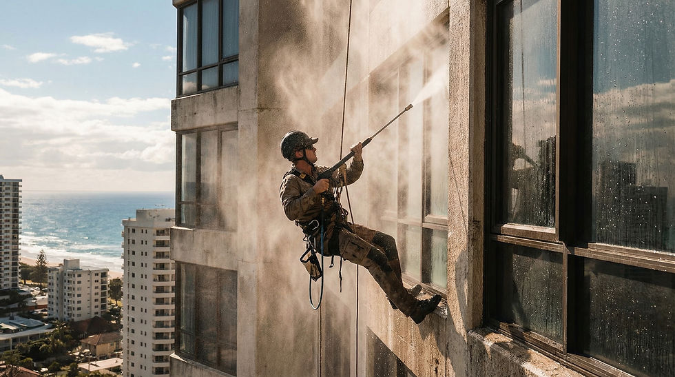 Building and pressure cleaning Gold Coast