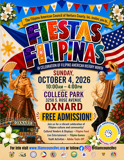 FILIPINO AMERICAN COUNCIL OF VENTURA COUNTY, INC. presents... (7.3 x 11 in) (Real Estate F