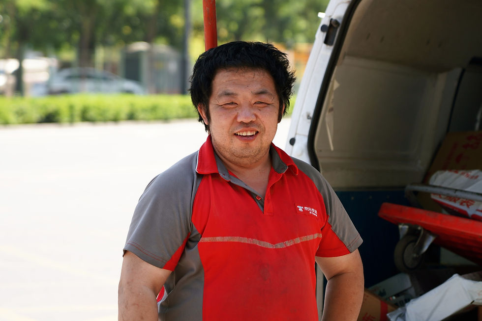 The city delivery driver — 2
