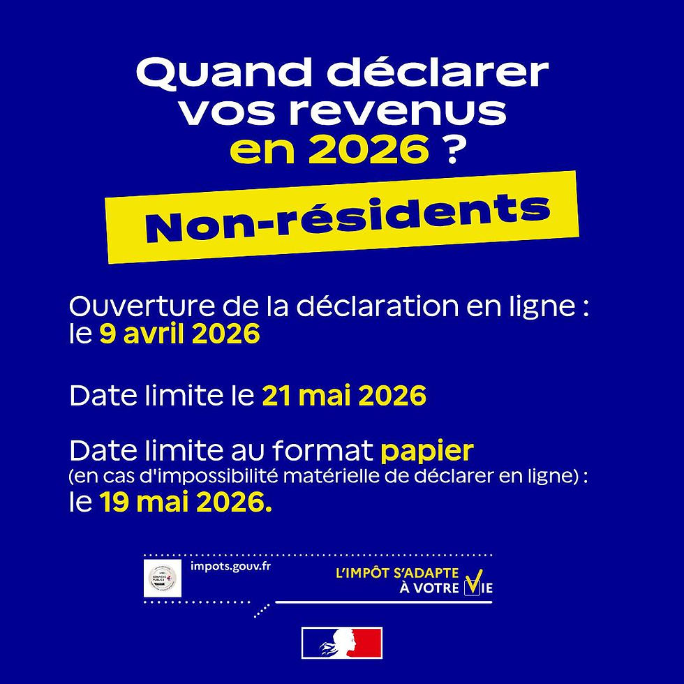 Campagne de déclaration des revenus 2025