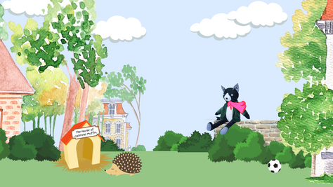 Rag's Adventures - Chapter 5 , The Durrells welcome their new garden visitor.