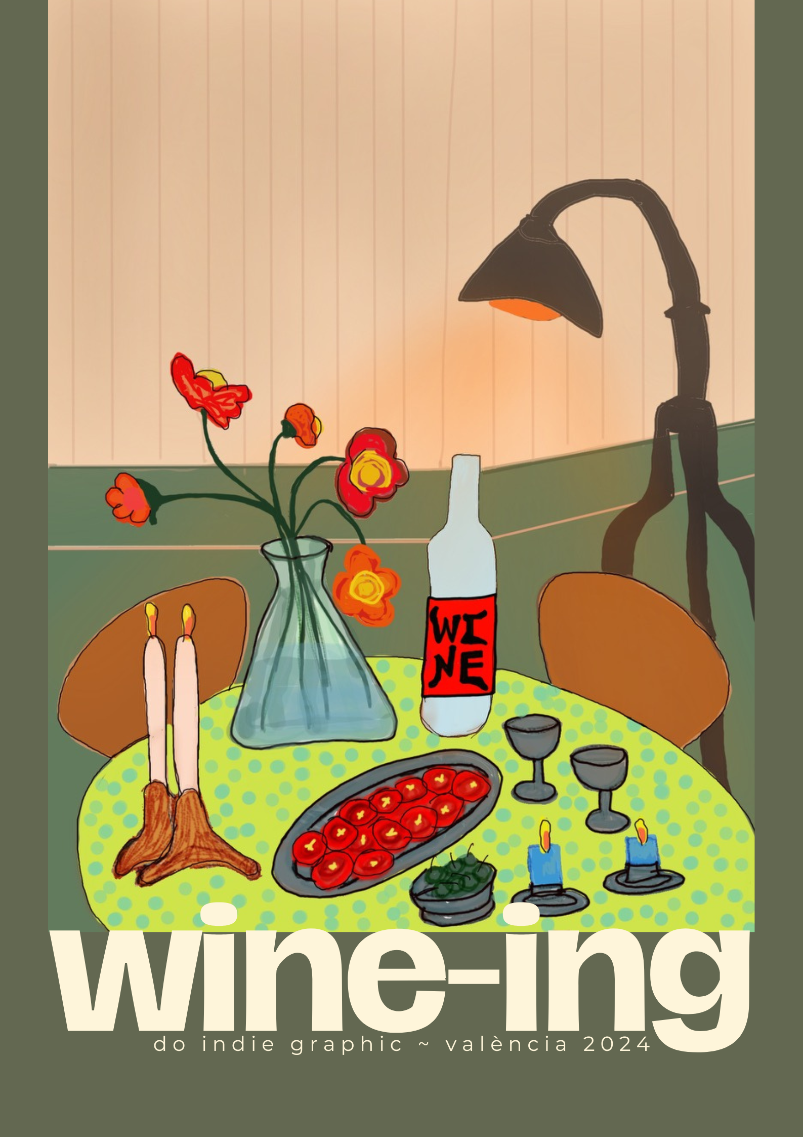 Wine-ing - Poster DIG