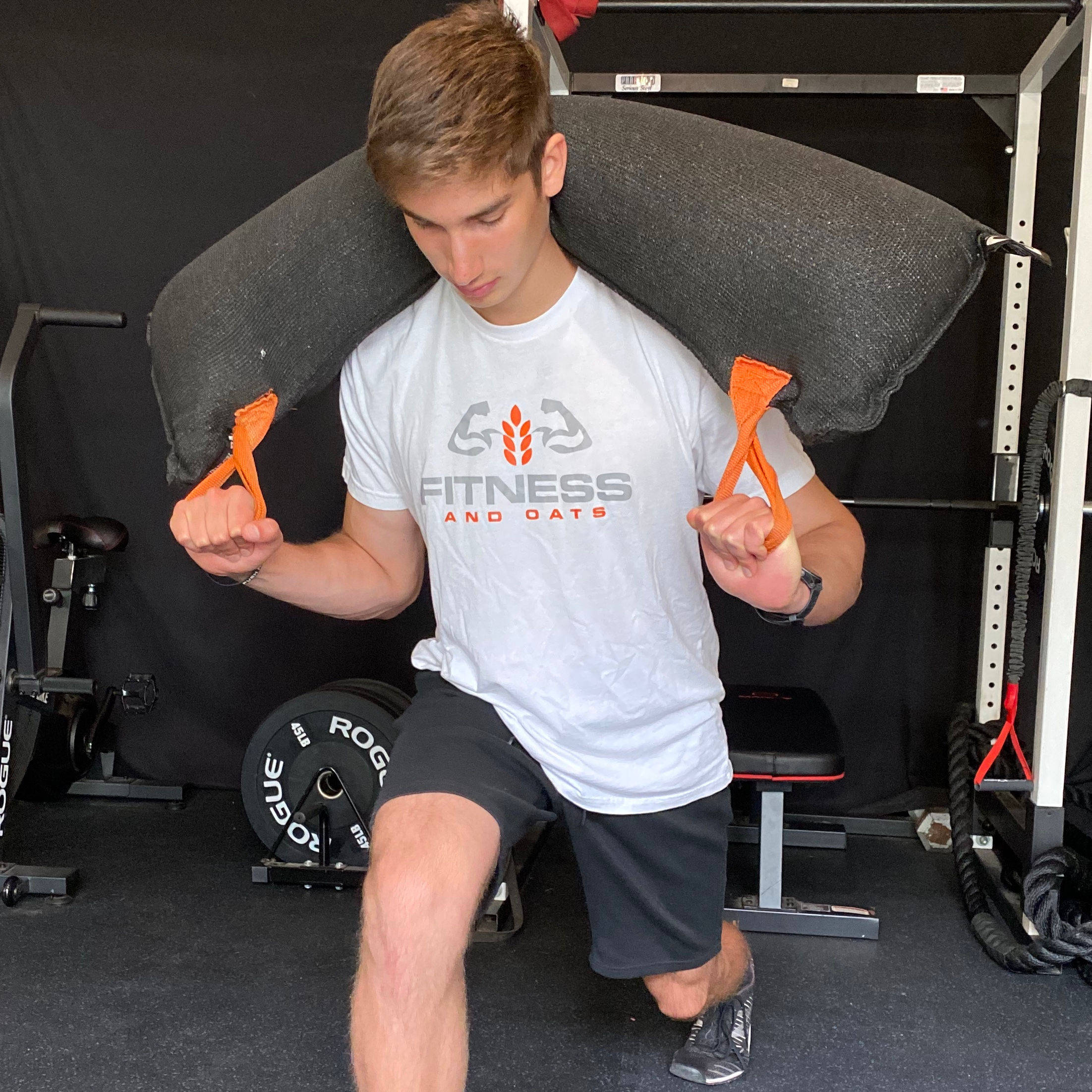 Fitness and Oats Tee White