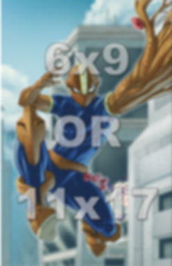 Autographed Kamui Print - My Hero Academia