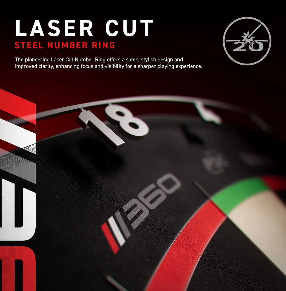 Thumbnail: Blade 360 Triple Core Dartboard - Official PDC Match Quality