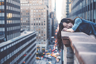 Girl in New York City