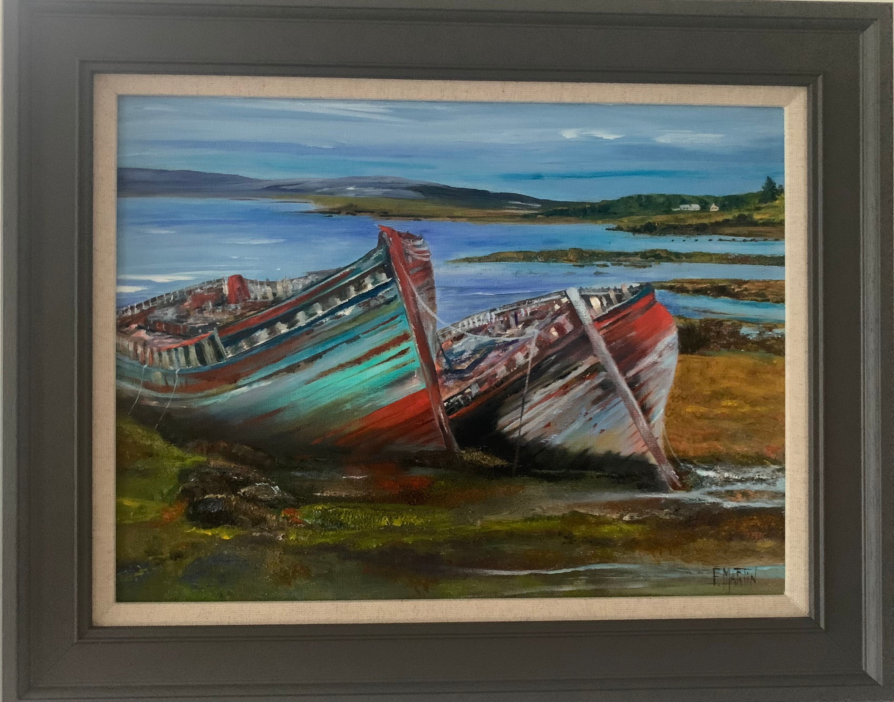 The Wrecks At Salem Beach, Isle of Mull